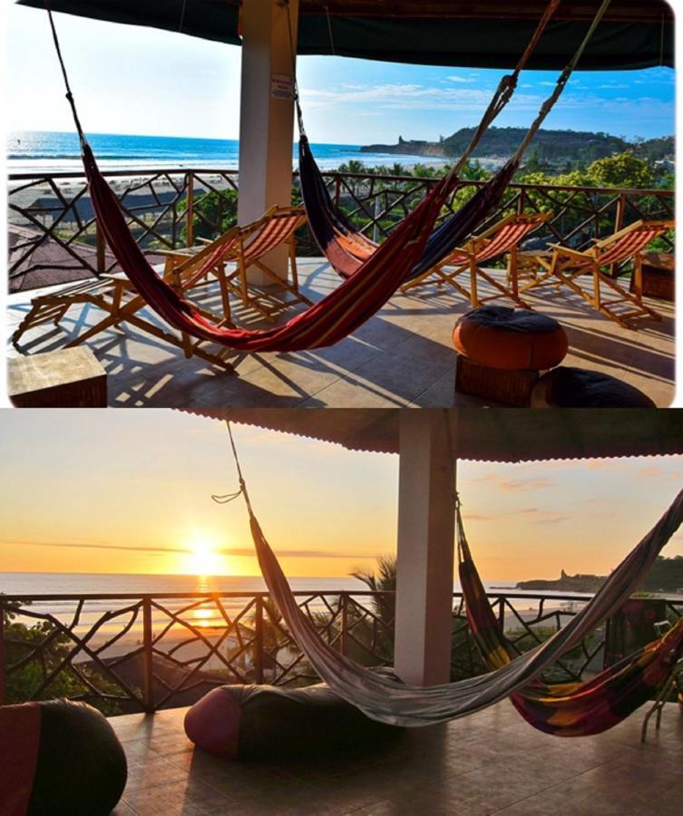 Esperanto Bed & Breakfast Surf Hostel Montañita Buitenkant foto