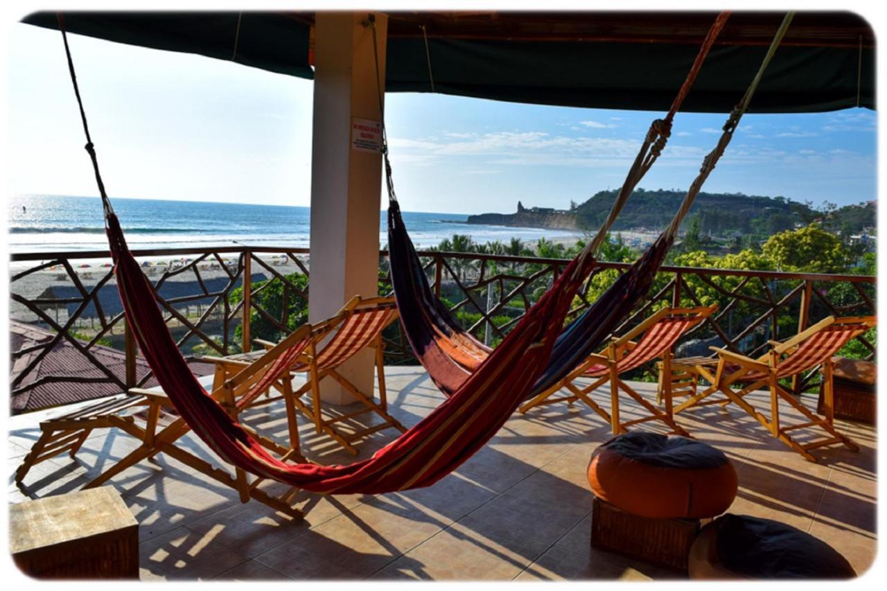 Esperanto Bed & Breakfast Surf Hostel Montañita Buitenkant foto