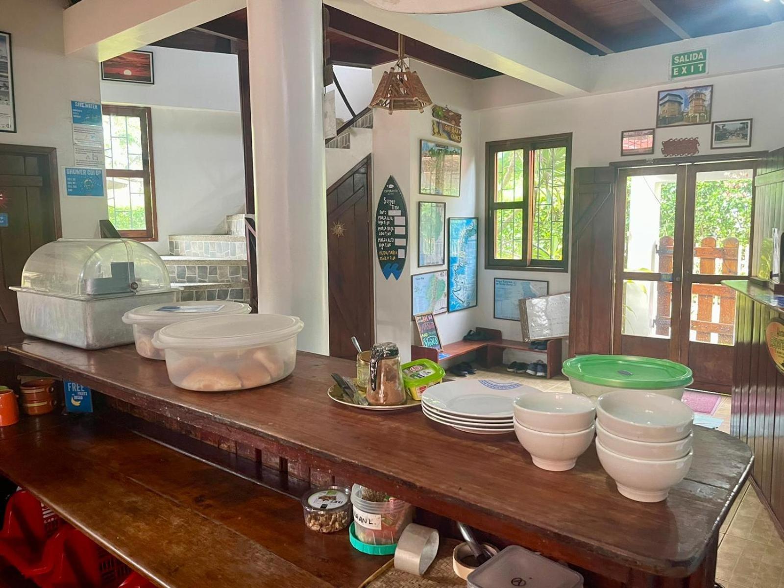 Esperanto Bed & Breakfast Surf Hostel Montañita Buitenkant foto